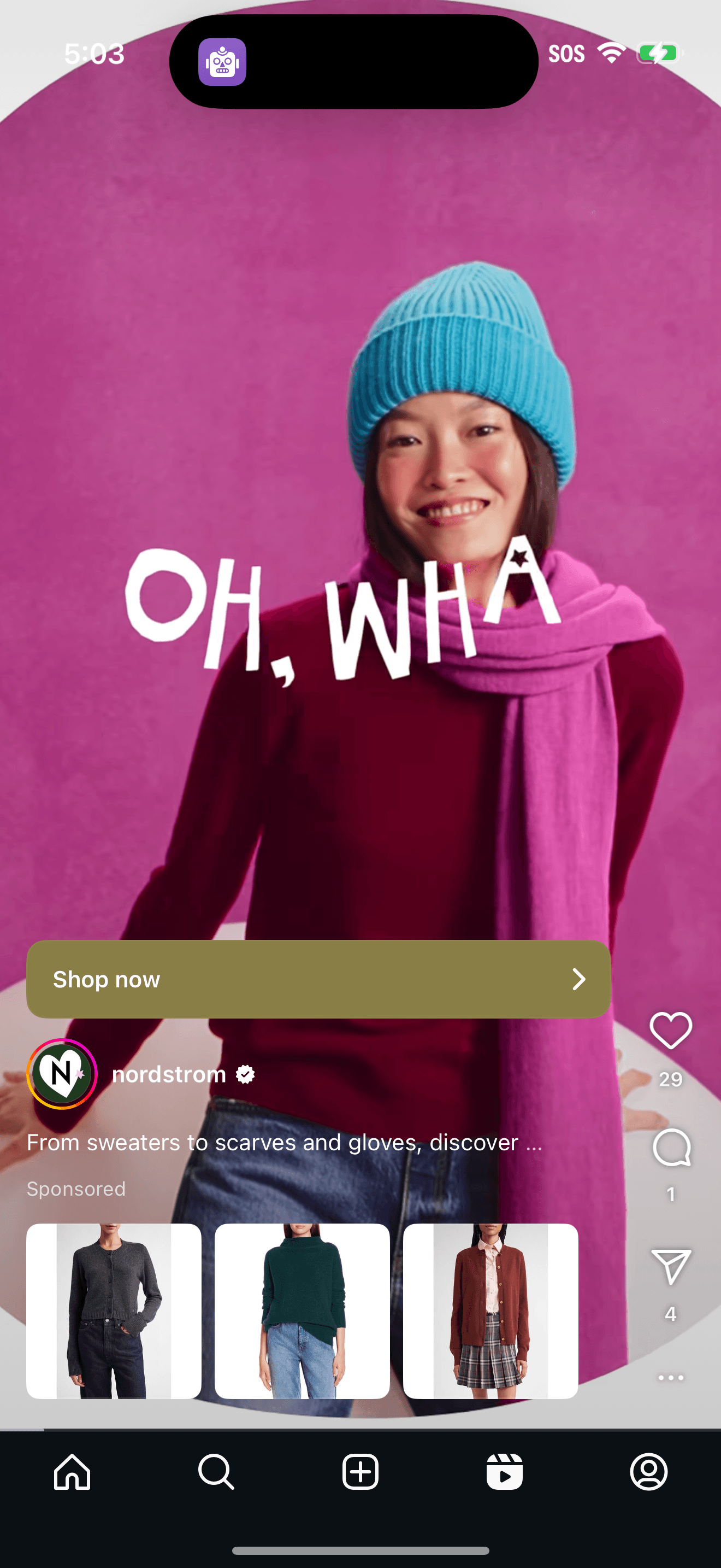 A snug-fitting beanie hat in a vibrant bright blue shade, made of wool for warmth and comfort. The style closely follows the head with a smooth, stretch-knit texture and a ribbed pattern similar to the one in the image. It has a clean, cuffless design without extra embellishments, giving it a simple, modern winter look. The beanie should replicate the same bright sky-blue color as shown in the reference and maintain a secure, snug fit that sits just above the ears.